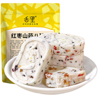 舌里红枣山药八珍糕芡实糕饼干蛋糕点心休闲零食早餐面包275g/袋