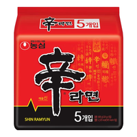 NONGSHIM农心韩国辛拉面方便面泡面汤面袋面速食韩式多口味 辛拉面-整箱8件