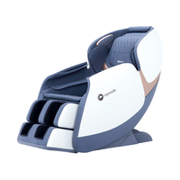 摩摩哒（momoda）按摩椅家用全身太空舱 全自动多功能零重力智能电动按摩沙发 送亲人老人豪华头等舱 普鲁士蓝 M610Pro升级款