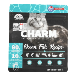 CHARM 美国幼猫成猫主粮 鸡肉三文鱼配方 260g