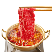 潮兴记潮汕鲜切牛肉吊龙200g 里脊烧烤原切肉片寿喜锅关东煮火锅食材 新鲜吊龙200g