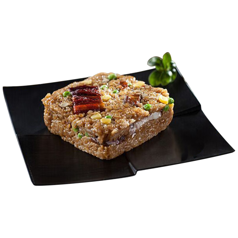 三珍斋肉排宝500gX2包咸糯方便米饭猪排骨饭八宝饭荷叶糯米饭乌镇特产 肉排宝500克*2袋