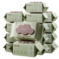 babycare 婴儿手口紫盖湿巾 70抽-15包