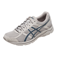 亚瑟士ASICS男鞋网面跑鞋缓震透气运动鞋轻量跑步鞋GEL-CONTEND 4【YH】 褐色/深蓝 42.5