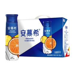安慕希 希腊风味酸奶 橙肉+凤梨 230g*10瓶