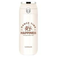 LOCK&LOCK 乐听罐保温杯女生水杯便携2023316不锈钢杯子460ml