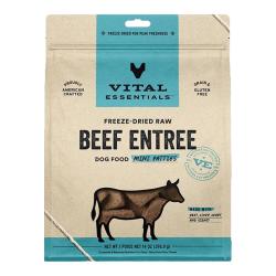 Vital Essentials VITALESSENTIALS官方进口VE狗主食冻干生骨肉无谷幼犬粮成犬狗干粮高蛋白肉饼396g