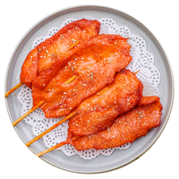 大用 奥尔良里脊肉片3斤(500g*3) 手抓饼炸串早餐食材 清真 装 【商用】里脊肉片3斤