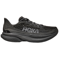 HOKA ONE ONE男款秋季马赫6竞训跑步鞋MACH 6 舒适透气回弹缓震耐磨 黑色/黑色 45
