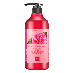 SIVIA 蔷薇花精华系列 蔷薇蜜语花香沐浴露 750ml