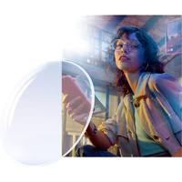 essilor 依视路 爱赞全晰眼镜片1.67钻晶膜致A360防蓝光防紫外线配镜片1片 1.67-A360
