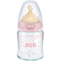 NUK 德国进口NUK玻璃奶瓶新生儿断奶仿母乳宽口径防胀气硅胶奶嘴奶瓶