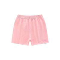 JELLYBABY女童裤子2025夏季童装纯色百搭宝宝短裤儿童打底裤 浅花灰 110