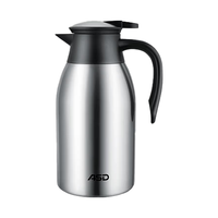 爱仕达（ASD）保温壶大容量家用暖水壶保温瓶304不锈钢2L热水壶RWS20P4WG-S