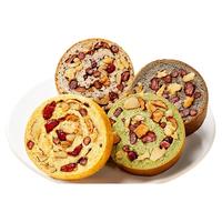 碧翠园 全麦面包果仁车轮坚果枣仁大列巴早餐粗粮欧包吐司代餐零食