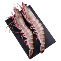 粤海湾 南海巨型黑虎虾超大特大号 老虎虾大虾生鲜海鲜礼盒年货送礼虾类 巨型3头 700g 净重 长27