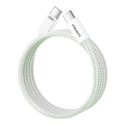 品胜 PD100W快充 Type-C数据线  尼龙织 织白 Type-C Type-C 100W 5A