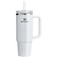 STANLEY巨无霸吸管杯水杯保温杯大容量不锈钢杯子办公887毫升-珍珠白 珍珠白887ML