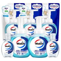 Walch 威露士 洗手液套装 (泡沫抑菌健康呵护300ml*2+补充装300ml*3+免洗20ml*2)