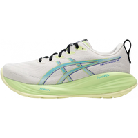 亚瑟士（ASICS）男鞋 25夏季款CUMULUS 27男子轻量缓震跑鞋专业马拉松运动鞋 200/灰色/绿色 【CUMULUS 27】 42.5 (270mm)