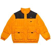 Dickies 帝客 字母绣花袖子可脱卸男款短款羽绒服 DK009460 黑色 S