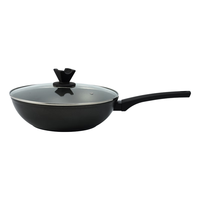 乐扣乐扣（LOCK&LOCK）皇冠炒锅家用不粘锅炒菜少油烟煤气灶电磁炉灶通用30cmCAW3061IH