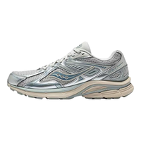 SAUCONY索康尼Kinvara 4 Re复古休闲鞋K4 男女款户外通勤运动跑步鞋 S79052-9-灰银兰【银火焰】 38.5 6=内长24.0cm