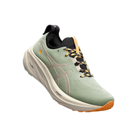 亚瑟士ASICS男鞋缓震跑鞋耐磨运动鞋回弹透气跑步鞋 GEL-NIMBUS 26 TR 绿色 39