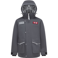 波司登2024冬季一手长太空系列羽绒服男女同款外套B40143630 星辰深灰8A18 160/84A