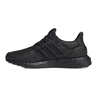 adidas 阿迪达斯 UltraBOOST leather 中性跑鞋 EF0901 黑色 40.5