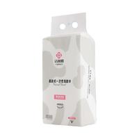 洁丽雅洗脸巾一次性洁面巾悬挂式加大加厚家庭装干湿两用卸妆棉柔巾 5提悬挂抽式【1000抽】