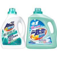 Kao 花王 一匙灵洗衣液组合 3kg+2.4kg