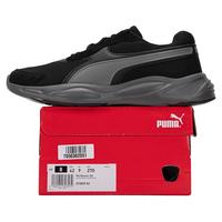 彪马（Puma）男女鞋24春季运动鞋时尚潮流轻便休闲鞋减震跑鞋黑武士跑步鞋 372859-02 35.5
