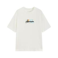 美特斯邦威T恤男士2025年秋季舒适亲肤山系户外运动短袖