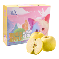 Mr.Seafood 京鲜生 山东黄金维纳斯苹果 雀斑维纳斯 12粒 2.3kg礼盒 新鲜水果