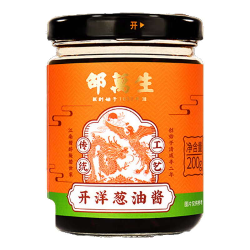 邵万生老字号葱油酱拌面拌饭酱老上海风味调味酱料下饭调味酱200g
