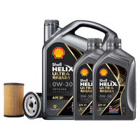 壳牌（Shell）保养套餐年卡双次 含机油机滤工时都市光影0W-30 SP 6L 6L保养年卡两次 光影 0W-30 SP级