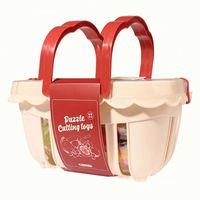 mobee 水果切切乐玩具 趣味｜果蔬切切乐20件｜收纳篮 清单详见：颜色图2