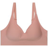 【裸感无痕 亲肤舒适】红品水滴杯亲肤零束缚聚拢无托内衣女文胸