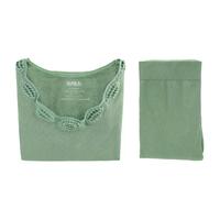 兰堇一保暖内衣女士加厚加绒打底紧身秋衣秋裤冬美体保暖内衣套装