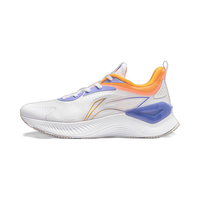  LI-NING/李宁 回弹减震 男士跑步鞋  标准白/荧光绣蓝紫（047）-1 43