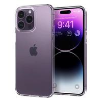Spigen 适用于苹果iphone14手机壳全包防摔14pro max透明软硅胶保护套男女iphone15高档气囊外壳plus轻薄