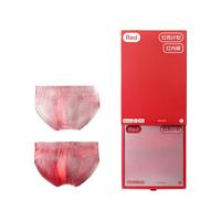 蕉内红色计划5系红运三角内裤男士抗菌结婚本命年龙年礼盒3件 红色计划礼盒棉感 3条 L