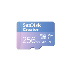 闪迪 创作者系列 V30高速读取 TF卡 256GB