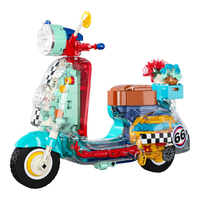 JAKI 佳奇 潮想造物系列 JK8325-2 超级爱豆摩托