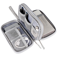 侑家良品移动电源收纳袋充电宝数据线收纳包 三层 数码收纳包-中号三层