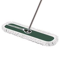 洁比世商用平板拖把大号尘推木地板大理石瓷砖吸水棉纱洗车仓库物业90CM 【加厚款】90CM尘推