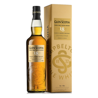 MICHTER'S格兰帝 Glen Scotia 苏格兰单一麦芽威士忌700ml 进口洋酒 格兰帝18年威士忌700ml