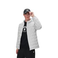 HLA海澜之家羽绒服男24新SPORTSDAY立领外套冬HWRAW4W010A 浅灰28 185/100A 2XL165~176斤