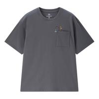 GIORDANO/佐丹奴 纯棉 男士短袖T恤 02 深灰,03 墨水蓝,06 灰绿,09 黑色,14 白色,41 猎鹰褐,96 暗蓝,89 海带绿,AA AA,BB BB,CC CC S,M,L,XL,XXL